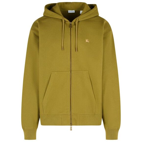 Burberry 'Rory Ck' Green Cotton Sweatshirt Men